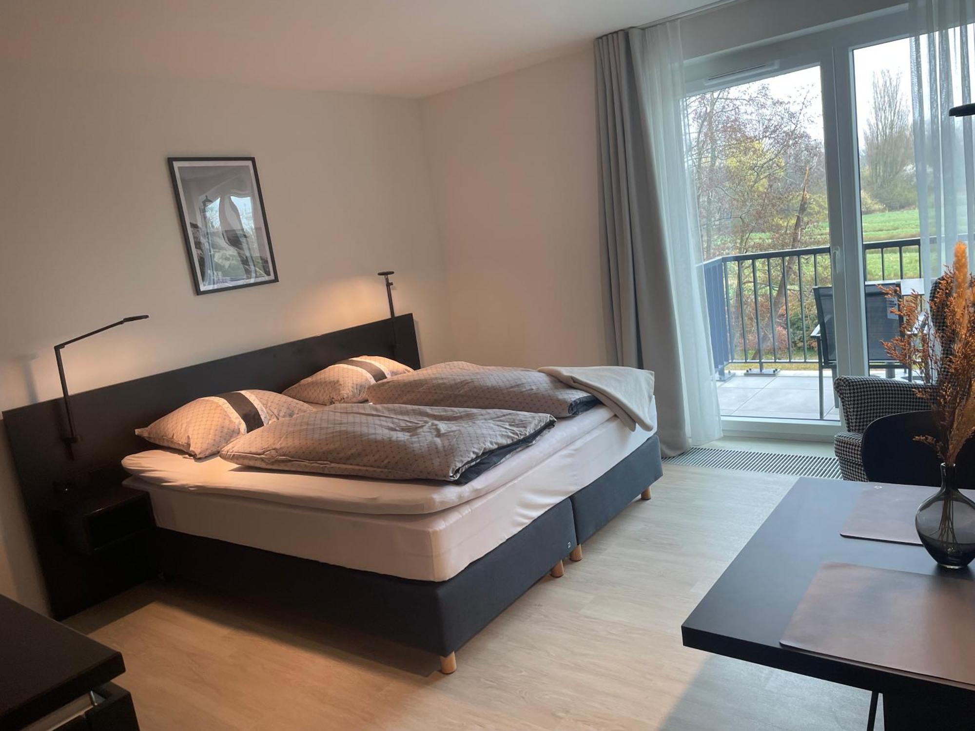 Hotelapartment Ueberwasser Mit Sauna Und Fitness Cuxhaven Esterno foto