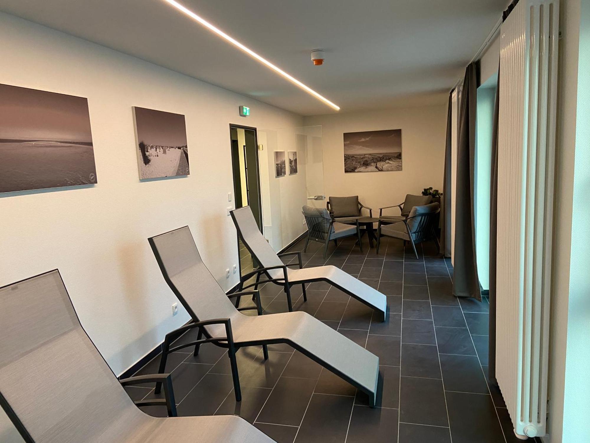 Hotelapartment Ueberwasser Mit Sauna Und Fitness Cuxhaven Esterno foto