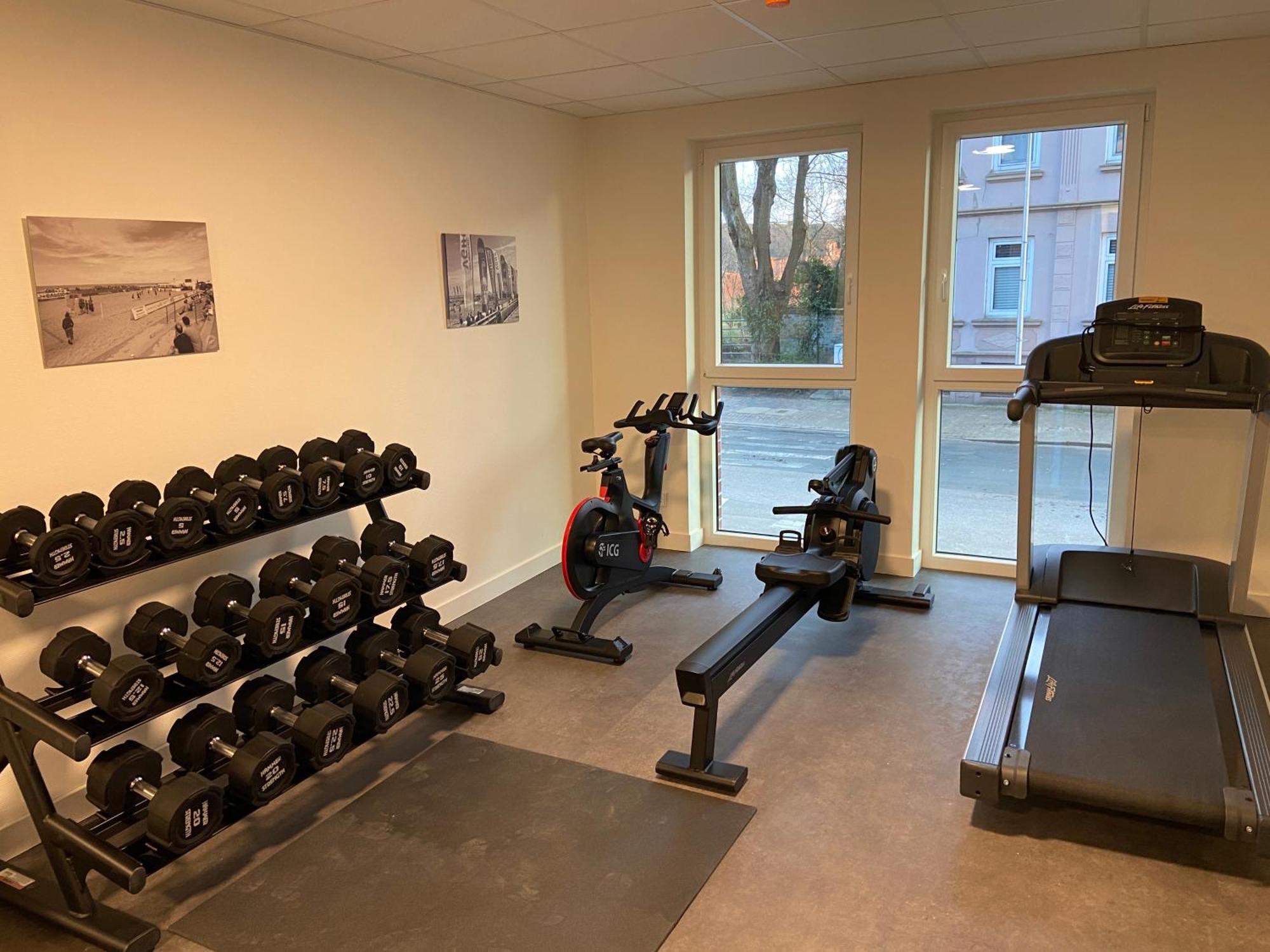 Hotelapartment Ueberwasser Mit Sauna Und Fitness Cuxhaven Esterno foto